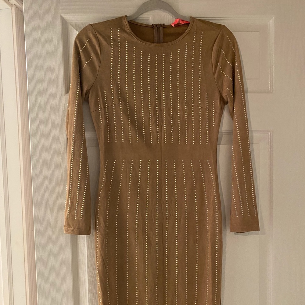 Xtaren Gold Sequin Bodycon Cocktail
Dress Holiday Party M